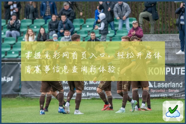 掌握竞彩网首页入口,轻松开启体育赛事信息查询新体验